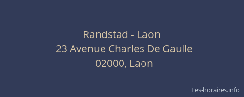 Randstad - Laon