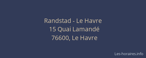 Randstad - Le Havre