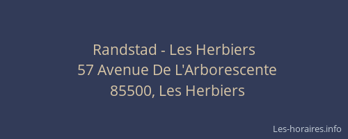 Randstad - Les Herbiers