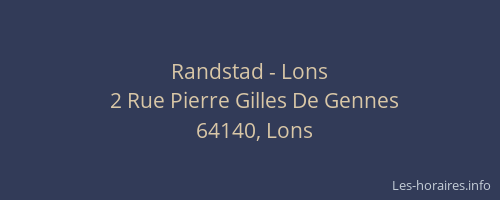 Randstad - Lons