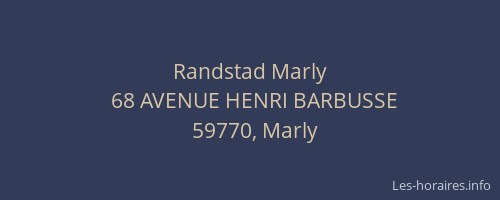 Randstad Marly