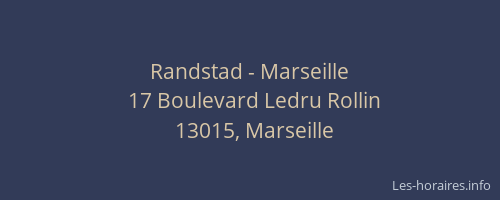 Randstad - Marseille