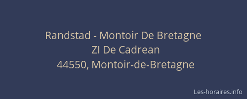 Randstad - Montoir De Bretagne