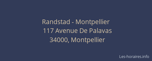 Randstad - Montpellier