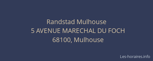 Randstad Mulhouse