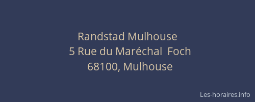 Randstad Mulhouse