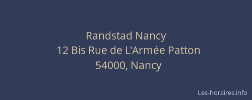 Randstad Nancy