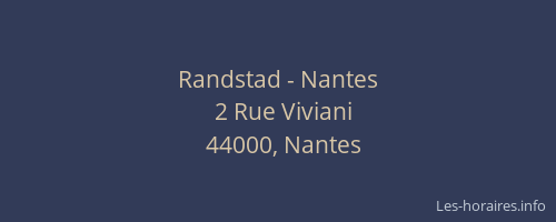 Randstad - Nantes