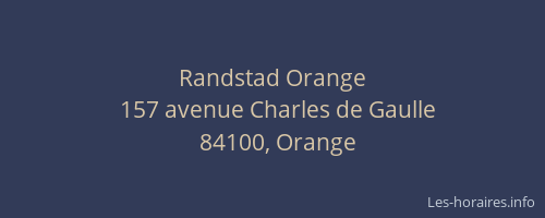 Randstad Orange