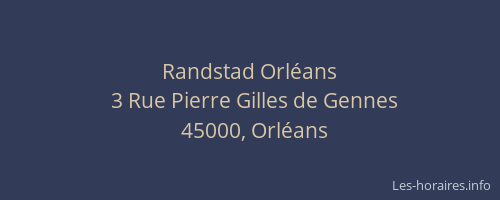 Randstad Orléans
