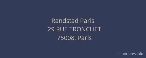 Randstad Paris