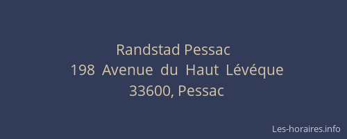 Randstad Pessac
