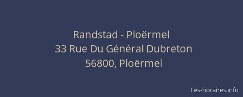 Randstad - Plo&euml;rmel