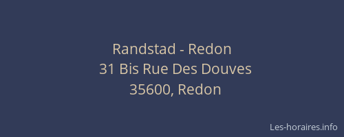 Randstad - Redon