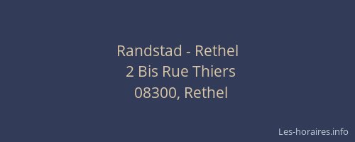Randstad - Rethel