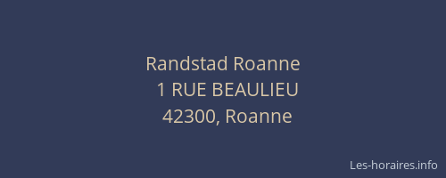 Randstad Roanne