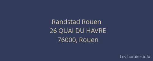 Randstad Rouen