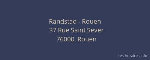 Randstad - Rouen
