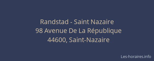 Randstad - Saint Nazaire