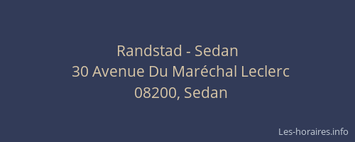 Randstad - Sedan