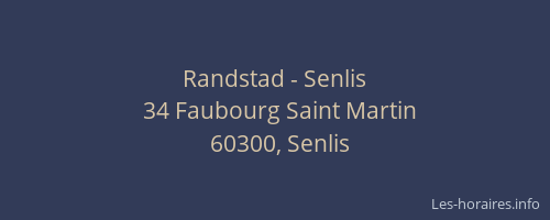 Randstad - Senlis