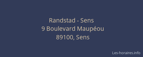 Randstad - Sens
