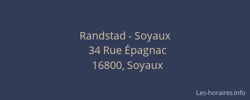 Randstad - Soyaux