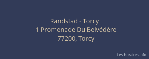 Randstad - Torcy