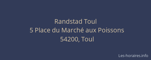 Randstad Toul