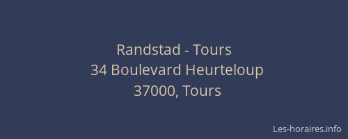 Randstad - Tours