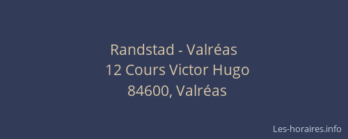 Randstad - Valr&eacute;as
