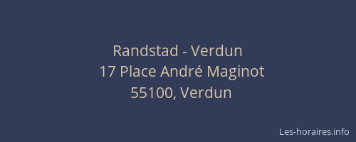 Randstad - Verdun