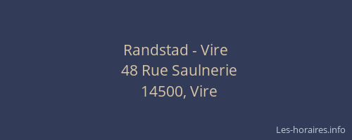 Randstad - Vire