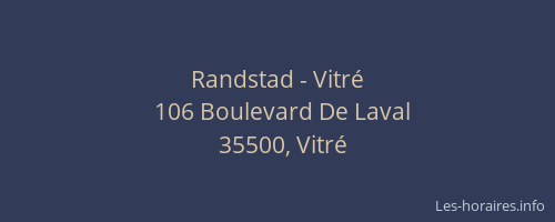 Randstad - Vitré