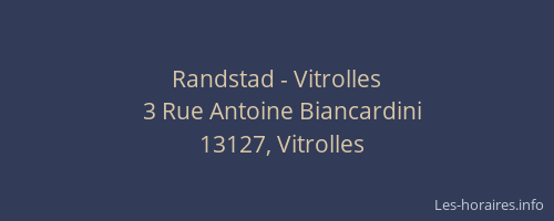 Randstad - Vitrolles