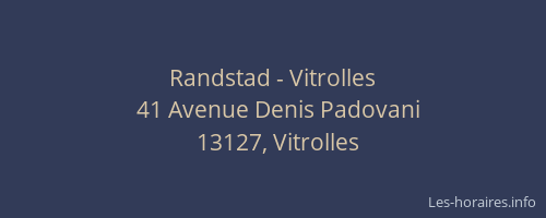 Randstad - Vitrolles