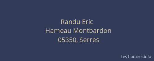 Randu Eric