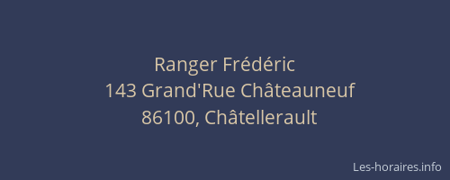 Ranger Frédéric