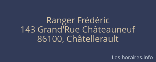Ranger Frédéric