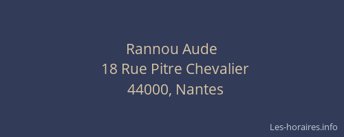 Rannou Aude