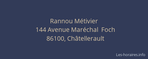 Rannou Métivier