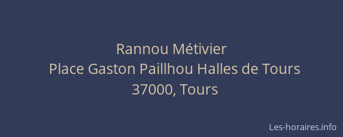 Rannou Métivier