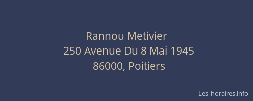 Rannou Metivier