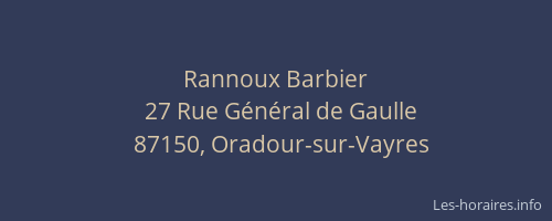 Rannoux Barbier