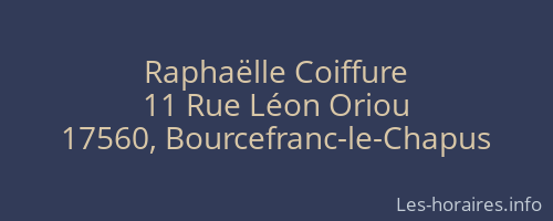 Raphaëlle Coiffure