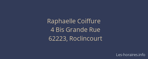 Raphaelle Coiffure