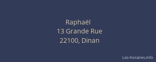 Rapha&euml;l