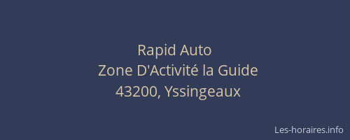 Rapid Auto