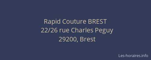 Rapid Couture BREST