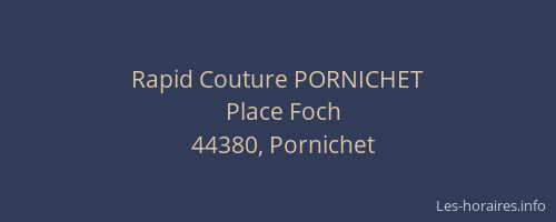 Rapid Couture PORNICHET